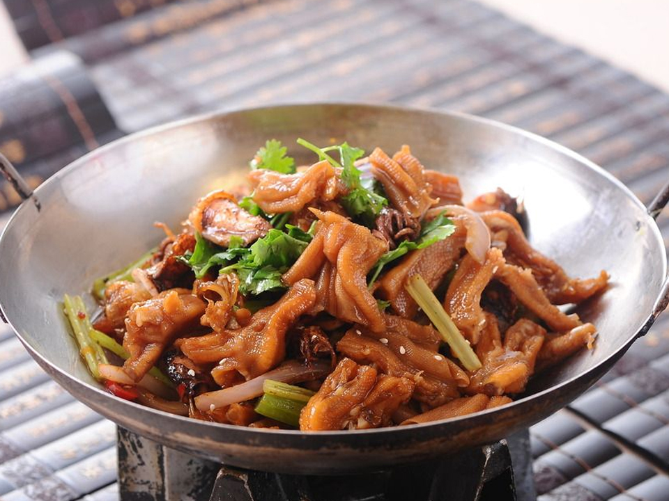 糯香干鍋鴨腳培訓菜品展示3