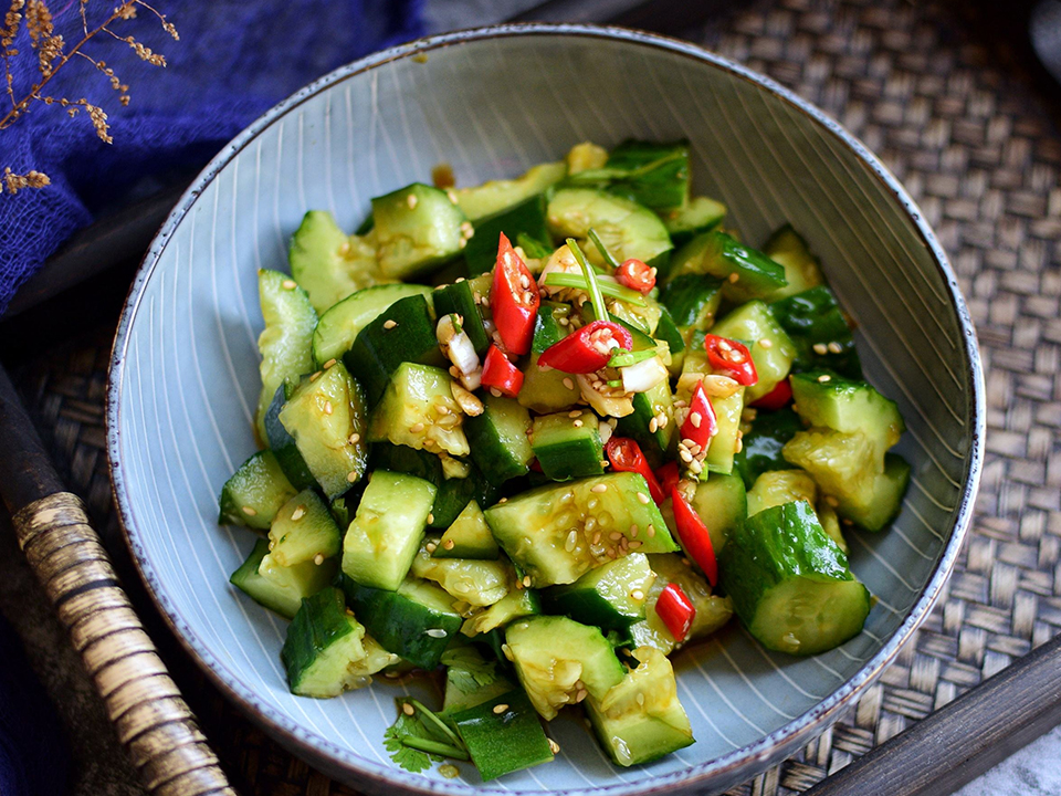 涼拌黃瓜培訓菜品展示3